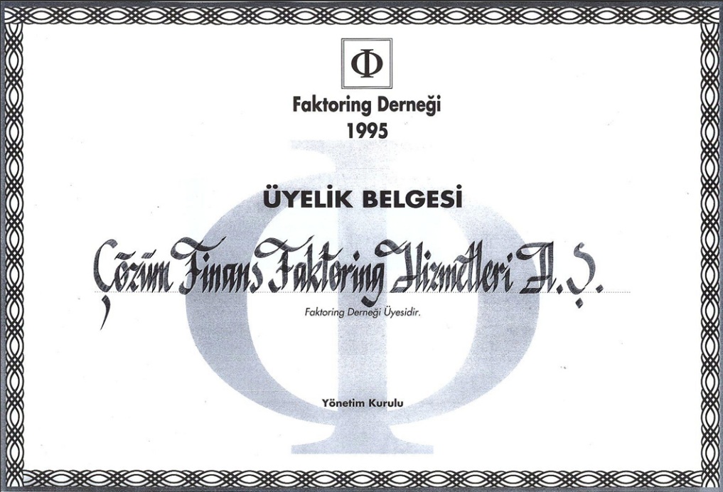 Üyelik Belgesi